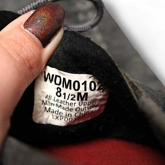 Twisted X Womens Charcoal Distressed Leather Driving Moccasins Slip On Size 8.5 - Picture 10 of 10